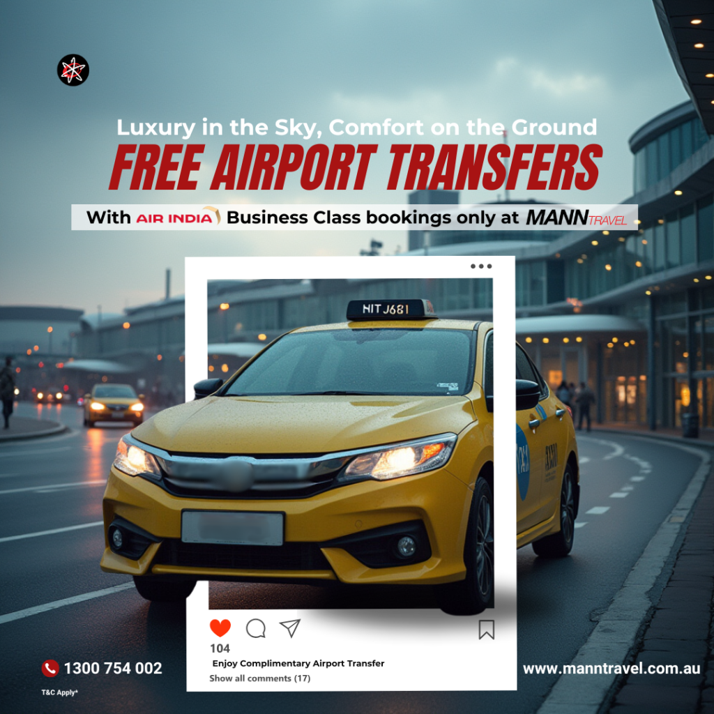 Free Airport Transfers