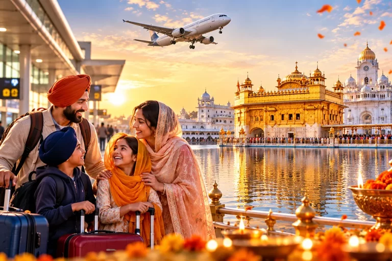 Gurpurab 2026 Flights to Amritsar from Australia