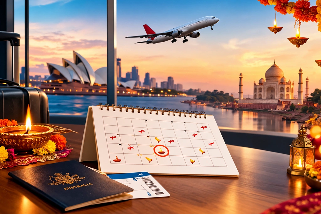 Your Real Diwali 2026 Flight Calendar for AustraliaIndia Travellers