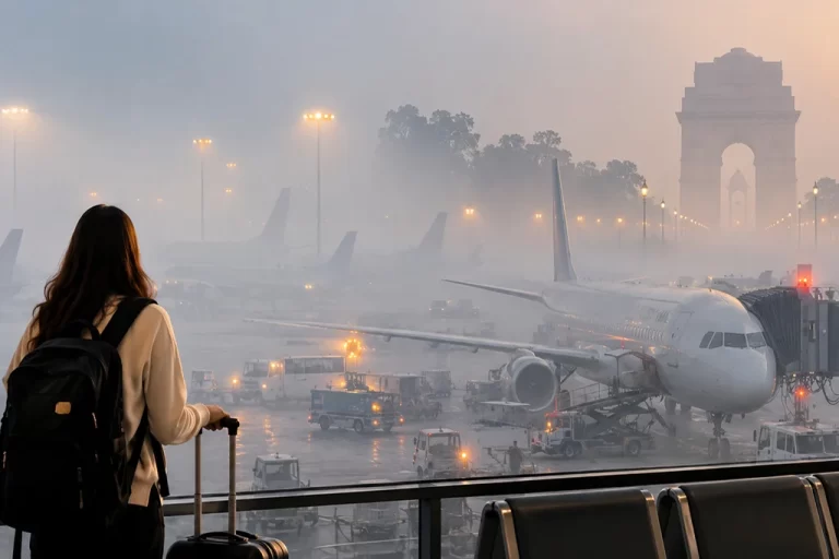Delhi Fog Flight Delays December AU Guide Mann Travel