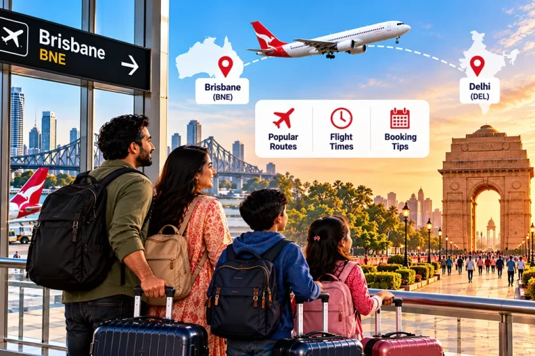 Flights Brisbane to Delhi Routes Flight Times and Booking Tips for Queensland Families - Mann Travel Flights Brisbane to Delhi Routes Flight Times and Booking Tips for Queensland Families