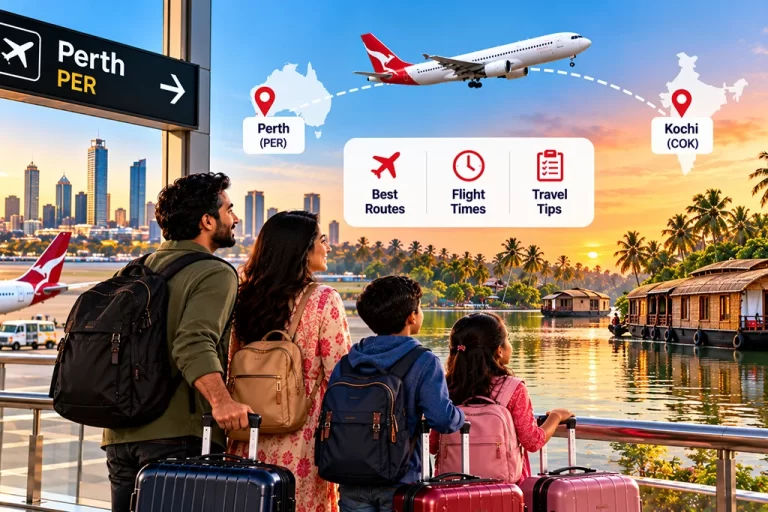 Flights Perth to Kochi Routes Times Tips Mann Travel