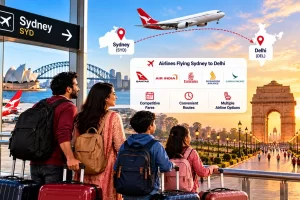 Flights Sydney to Delhi Airlines Fares Mann Travel