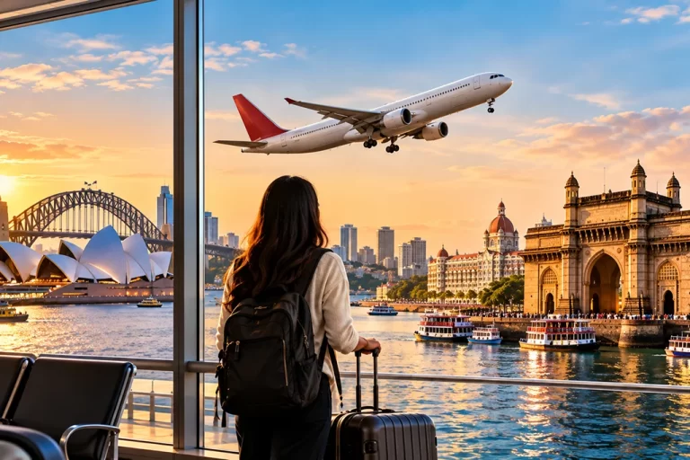 Flights Sydney to Mumbai A Simple Guide to Routes Fares and Timing - Mann Travel Flights Sydney to Mumbai A Simple Guide to Routes Fares and Timing