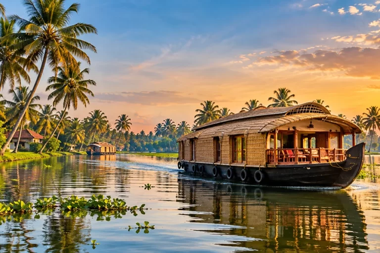 Kerala backwaters houseboat from Australia
