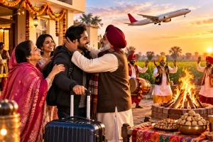 Lohri 2027 Flights to Punjab from Australia Be Home for the Bonfire