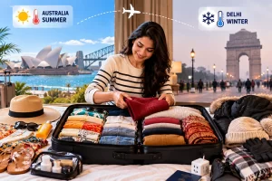 What to Pack for India in December from Australia Summer at Home Winter in Delhi