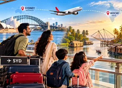 Flights Sydney to Kochi Routes Flight Times and Tips for NSWs Malayali Families