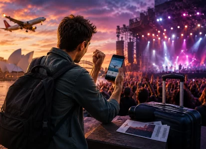 How to Book Last-Minute Flights for Concerts in Australia